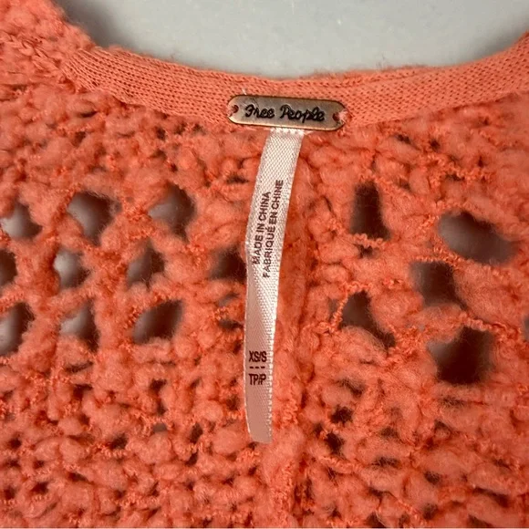 Free People Saturday Morning Oversized Knit Chunky Cardigan - Picture 5 of 6